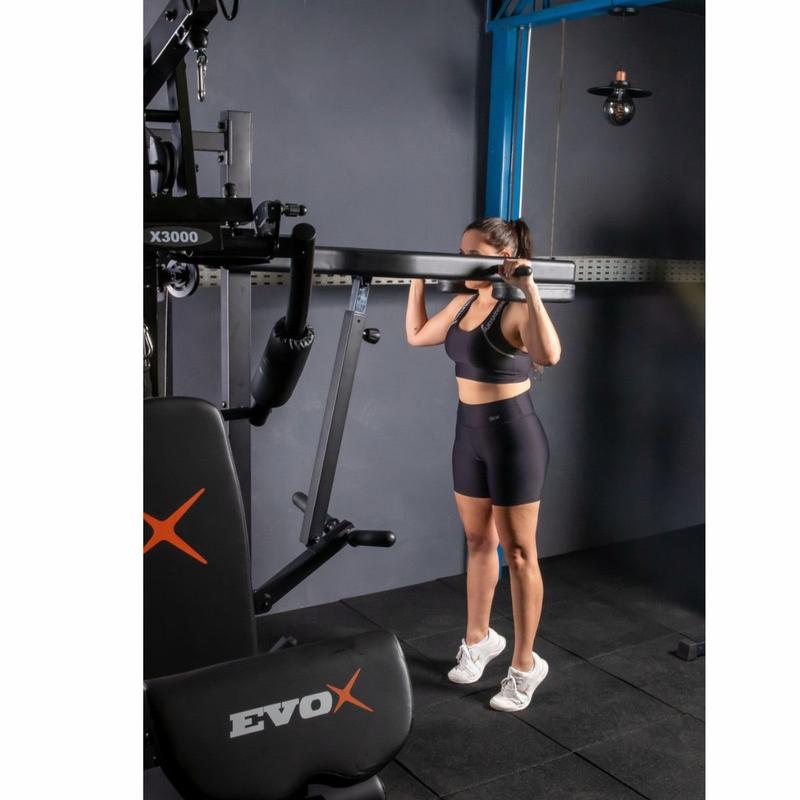 lee 　EX300g• Estação de Musculação EVOX X3000 Leg Press Peso 72 kg - Evox